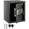 Steel CU.FT Digital Safe Box w/ Fingerprint Unlock, Keys & Keypad, Secure Money Safe for Jewelry, Pistols & Documents