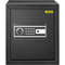 Steel CU.FT Digital Safe Box w/ Fingerprint Unlock, Keys & Keypad, Secure Money Safe for Jewelry, Pistols & Documents