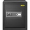 Steel CU.FT Digital Safe Box w/ Fingerprint Unlock, Keys & Keypad, Secure Money Safe for Jewelry, Pistols & Documents
