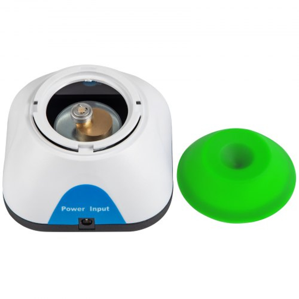 Lab-Grade Vortex Mixer Mini Shaker, Touch-Activated Mixing Orbital for Test Tubes, Tattoo Ink, Nail Polish, Paint