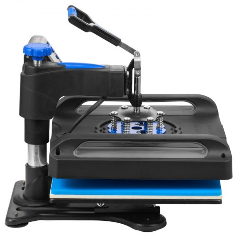 Heat Press Machine, Digital Sublimation T-Shirt & Vinyl Transfer Printer with Swing Away Design, Fast Heating