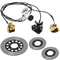 Universal Hydraulic Go-Kart Brake Master Cylinder Kiit for Hammerhead & 150cc Karts, Complete Kit with Calipers & Rotors