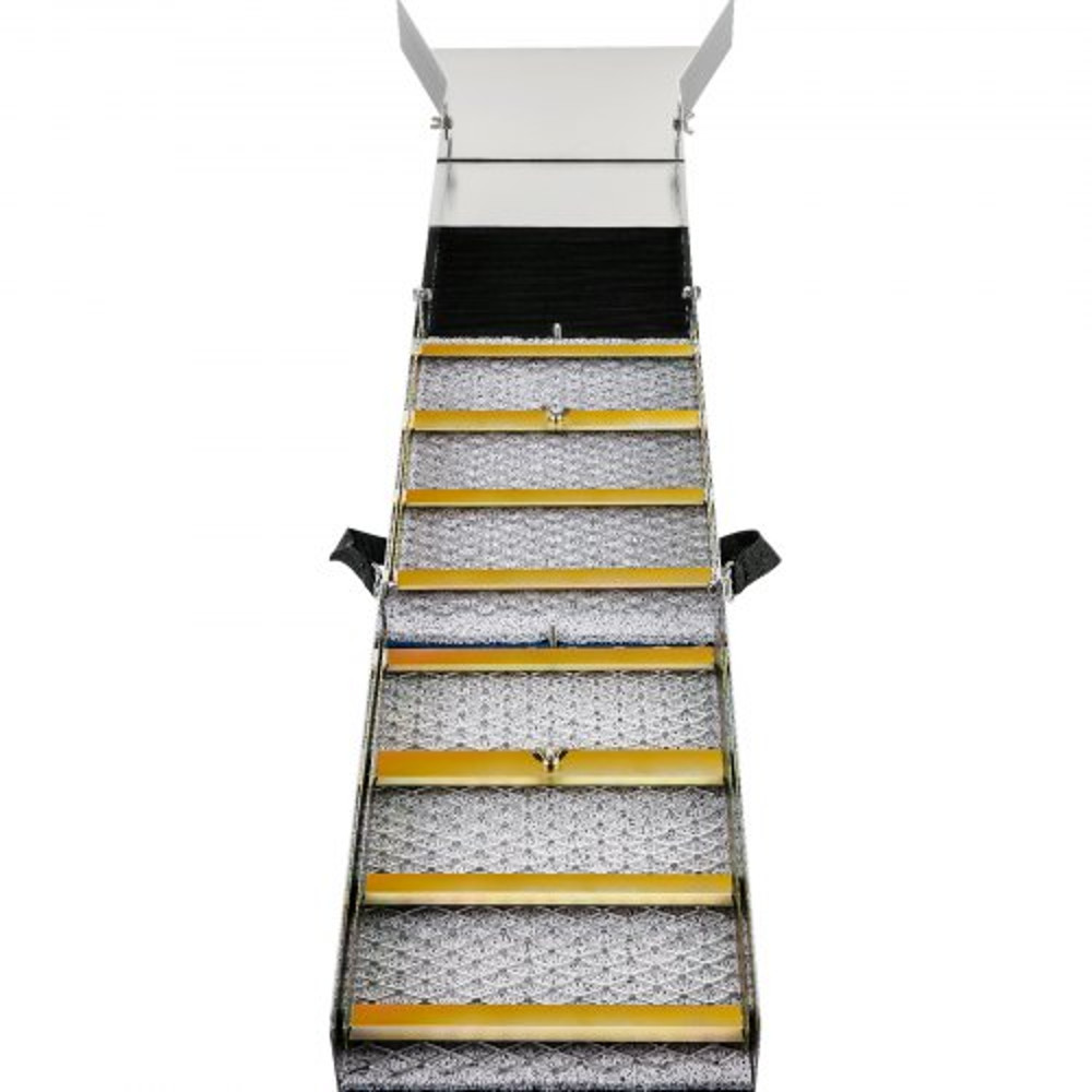 Folding Aluminum Alloy Sluice Box for Gold Panning, Lightweight Portable Sluice with Miners Moss