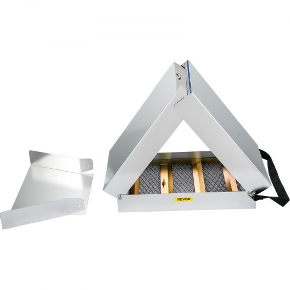 Folding Aluminum Alloy Sluice Box for Gold Panning, Lightweight Portable Sluice with Miners Moss