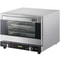 Commercial Convection Oven, Quarter-Size Electric Baking Oven Countertop Tier Toaster w/ Glass Door, Wire Racks, Clip