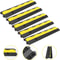 Cable Protector Ramp Channels Speed Bump Hump, Rubber Modular Speed Bump High LBS Load Capacity, Driveway Cord Cover