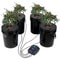 DWC Hydroponic System Gallon Buckets, Deep Water Culture Growing Bucket Kit with Pump, Air Stone & Water Level Device