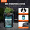 DWC Hydroponic System Gallon Buckets, Deep Water Culture Growing Bucket Kit with Pump, Air Stone & Water Level Device