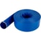 Heavy Duty PVC Lay Flat Discharge Hose, Weather-Proof, Burst-Proof Backwash Drain Hose with Clamps, Ideal for Pool