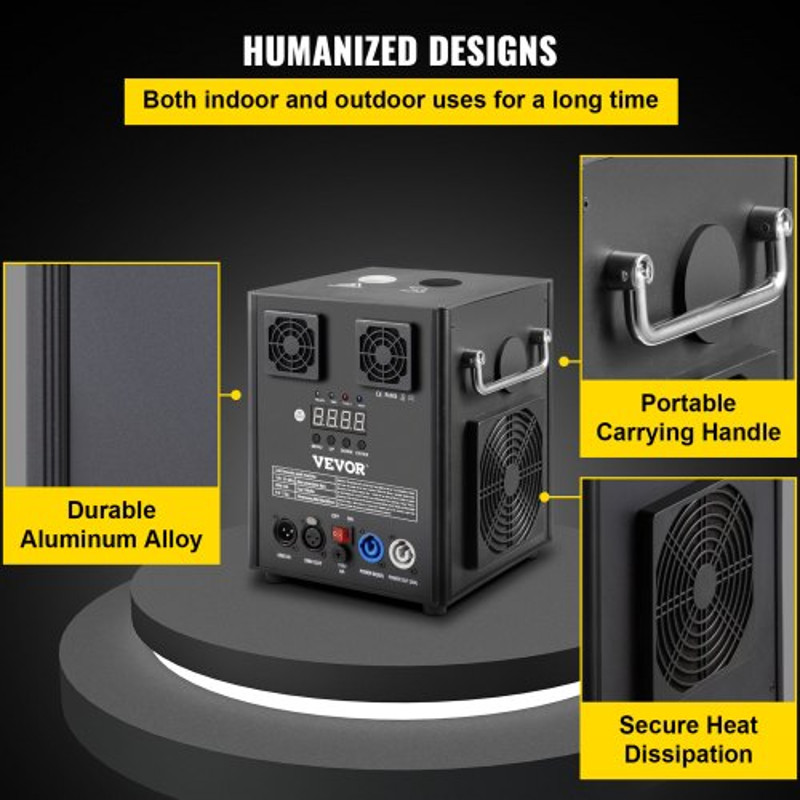 Smart DMX Control Stage Equipment Special Effect Machine, Cold Spark Machine with Wireless Remote for Weddings, DJ