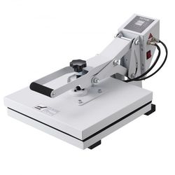 high pressure heat press machine, white digital sublimation printer for t-shirts, fast heating power transfer press