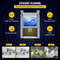Upgraded 3L Ultrasonic Cleaner Digital Control 40KHz Frequency W Adjustable Heater 080C Ideal For 3