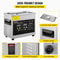 Upgraded 3L Ultrasonic Cleaner Digital Control 40KHz Frequency W Adjustable Heater 080C Ideal For 6