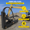 Hydraulic Backhoe Thumb, Steel Heavy-Duty Weld-On Excavator Thumb with Hydraulic Cylinder, Universal Attachment