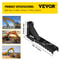 Heavy Duty Weld On Backhoe Thumb, Adjustable Excavator Hoe Clamp with Teeth, Thick Steel Plate, and Bolt-On Design