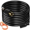Heavy Duty Amp Generator Cord, Gauge Wire Power Cable for Generators with Twist Lock Plug, Outdoor & Emergency Use