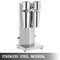 180W Stainless Steel Electric Milkshake Maker, Double Head Commercial Shake Machine with 800ml Cup