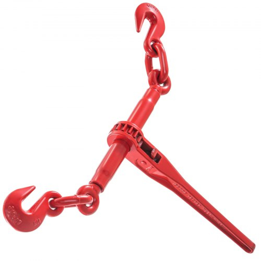 Industrial-Grade 2-Pack Chain Binder, 9,215 lbs Capacity with G70 Hooks, Adjustable 25"-32" Length for Grade 70-80