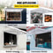Concession Stand Serving Window 53 X 33 Food Truck Service Awning Door W DoublePoint Fork Lock 6