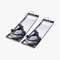 Concrete Slider Knee Board Pair 28 X 8 Stainless Steel Kneeboards W Pads Straps For Concrete Finis 1
