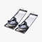 Stainless Steel Slider Knee Boards, Concrete Sliders Pair with Thick Knee Pads & Board Straps, Heavy-Duty Kneedboards