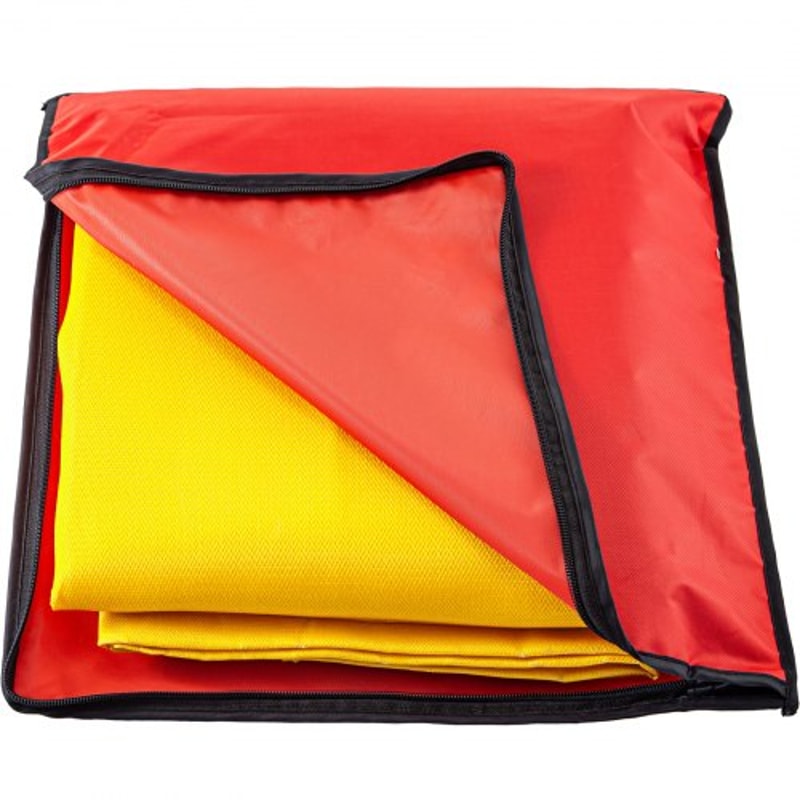 Gold Fiberglass Welding Blanket, Fire Retardant Portable Welding Mat, Heat-Resistant Thermal Insulation Blank