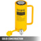 Hydraulic Cylinder Jack, Stroke Single Acting Solid Ram, Heavy-Duty Portable Hydraulic Lifting Cylinder, Quick Connector