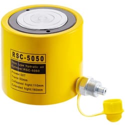 stroke single acting hydraulic cylinder jack ram., heavy-duty hydraulic lifting jack for industrial & automotive use