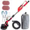 Electric Drywall Sander with LED Strip Light, Foldable Sheetrock Sander with Vacuum Bag, Variable Speed & Telescopic