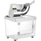 Commercial Ice Crusher, Electric Snow Cone Machine with Dual Blades, Stainless Steel Shaved Ice Machine for Restaurants