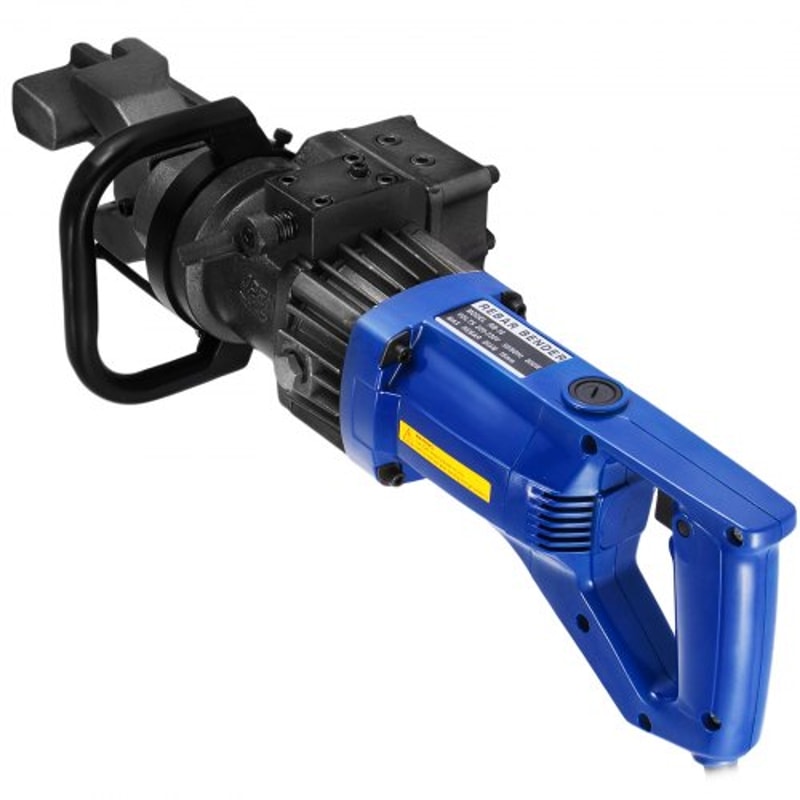 Hydraulic Electric Hand Held Rebar Bender, High-Power Bending Machine for Steel Rods, Rebar, and Construction Projects