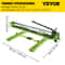 Manual Tile Cutter Hand Tool, Heavy-Duty Tile Cutting Machine w/ Laser Guide & Spare Cutter, Precision Porcelain Ceramic
