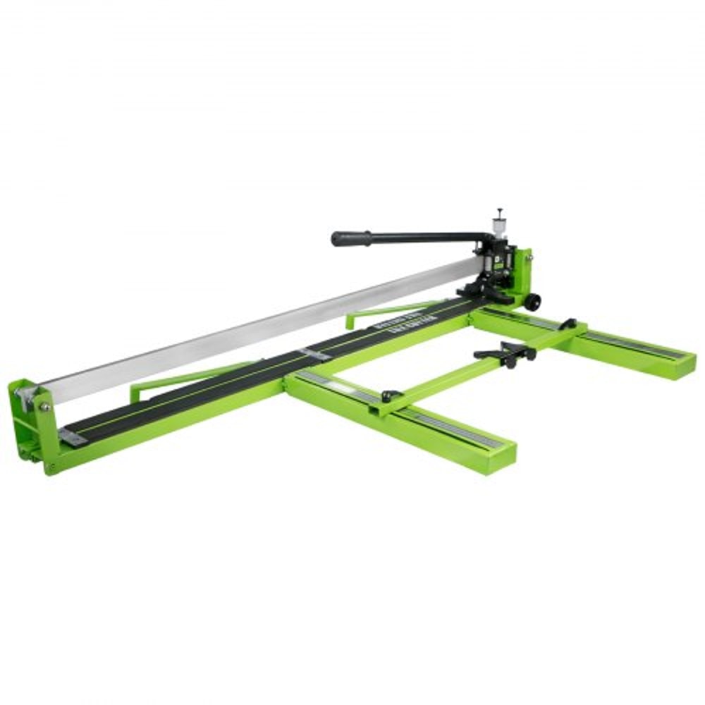 Manual Tile Cutter Hand Tool, Heavy-Duty Tile Cutting Machine w/ Laser Guide & Spare Cutter, Precision Porcelain Ceramic
