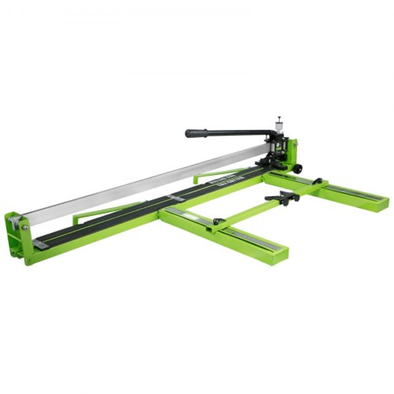 Manual Tile Cutter Hand Tool, Heavy-Duty Tile Cutting Machine w/ Laser Guide & Spare Cutter, Precision Porcelain Ceramic