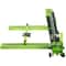 Manual Tile Cutter Hand Tool, Heavy-Duty Tile Cutting Machine w/ Laser Guide & Spare Cutter, Precision Porcelain Ceramic