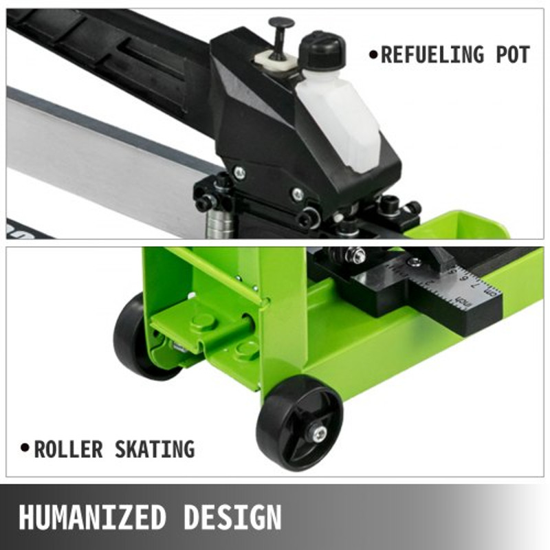 40" Heavy-Duty Manual Tile Cutter, All-Steel Frame Tile Cutting Machine with Laser Guide & Extra Cutter Wheel