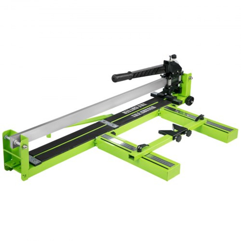 40" Heavy-Duty Manual Tile Cutter, All-Steel Frame Tile Cutting Machine with Laser Guide & Extra Cutter Wheel