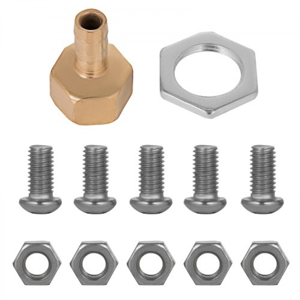 4-Jet Cement Mortar Spray Gun, 3HP Stucco & Plaster Sprayer for Walls & Ceilings | Manual Hopper Spray Gun