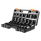 1/2" Drive Impact Socket Set, 19-Piece SAE 6-Point Hex Sockets (3/8" to 1-1/2"), Heavy-Duty Chrome Vanadium Alloy Steel