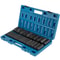 1/2" Drive Impact Socket Set, 26-Piece Metric Deep 6-Point Sockets (10mm-36mm) - Cr-V Alloy Steel with Storage Cage