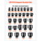 34 Drive Impact Socket Set 29Piece 6Point SAE Sockets 34 To 212 CRM0 Steel With Storage Cage 3