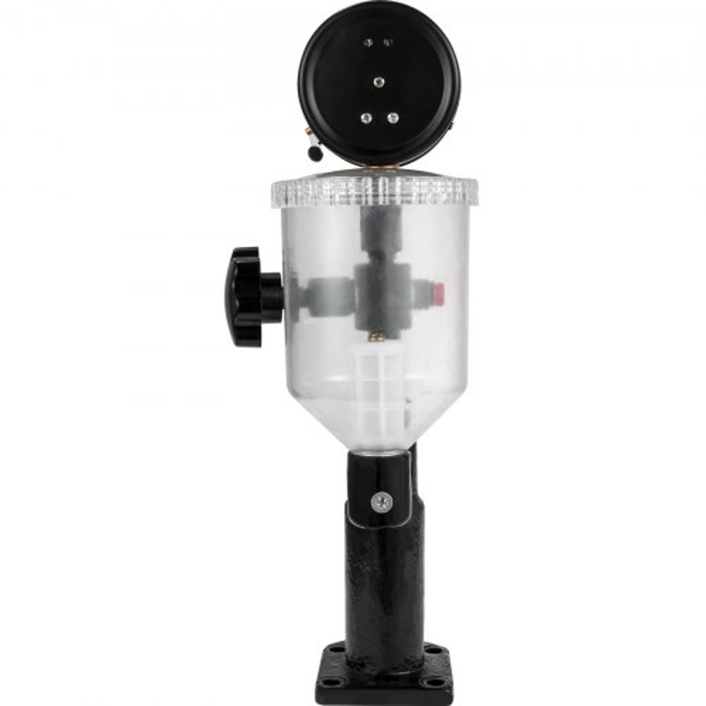 400Bar 6000PSI Diesel Fuel Injector Tester Dual Scale Gauge Pop Pressure Tester Kit For Adjusting 10