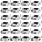 24Pack Solar Driveway Lights Bright White Waterproof Wireless Dock Lights With 6 LEDs For Path Gard 1