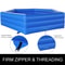 15 ft Inflatable Gaga Ball Pit with Electric Air Pump, Fast-Setup Gagaball Court for Outdoor & Indoor Family Fun