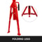 1500LB Capacity Pipe Jack Stand with 4-Ball Transfer V-Head, Adjustable 28-52IN Welding Stand with Folding Legs