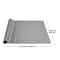 39x65ft Silver PVC Vinyl Garage Flooring Roll AntiSlip Diamond Texture Mat For Cars Gyms Boats Tra 9