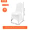 50Piece Wedding Chair Covers Stretchable Spandex Slipcovers With Arched Front Design For Banquets E 7