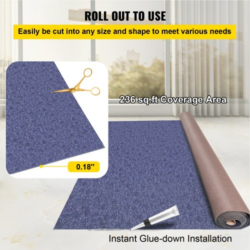 Boat Carpet Roll 6 X 393 Waterproof NonSlide Marine Carpeting For IndoorOutdoor Use On Decks RVs P 5