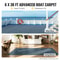 6x295 Ft Gray Marine Carpet Waterproof Boat Carpet With AntiSlip TPR Backing For IndoorOutdoor Use 2