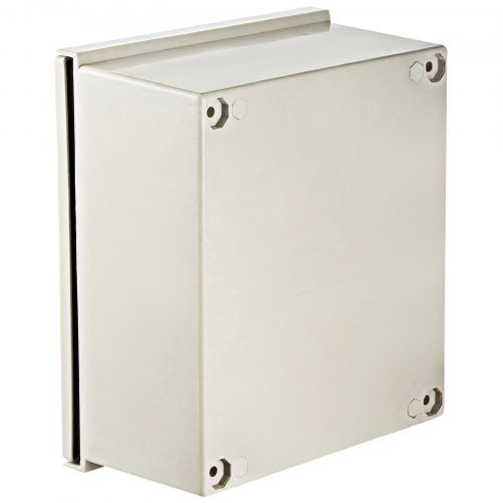 HeavyDuty Fiberglass Electrical Box 12x10x6 IP66 Rated Weatherproof Enclosure With Locking Hinge G 8